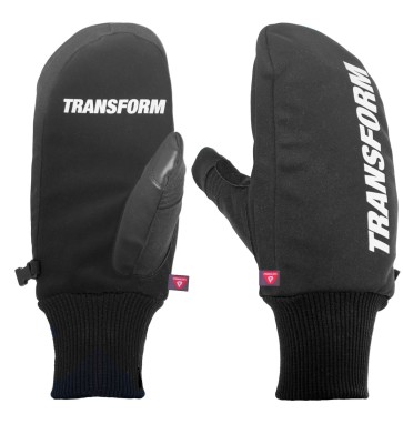 Transform The K.O. snowboard mitten gloves 15K black