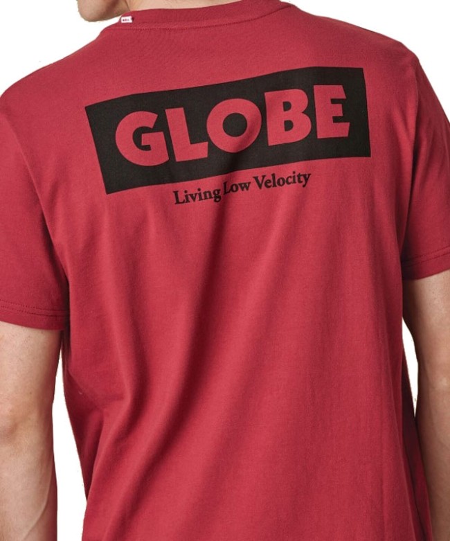 Globe Living low velocity t shirt rhubarb