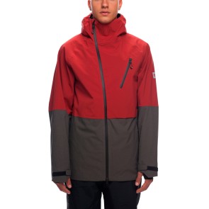 686 Hydra thermagraph 20K jacket rusty red colour block