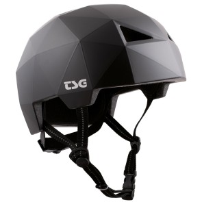 TSG Geo Solid LED skate helmet black