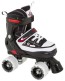 SFR Miami adjustable roller skates black-white-red