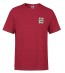 Old Guys Rule Been around the block II T-shirt cardinal red front