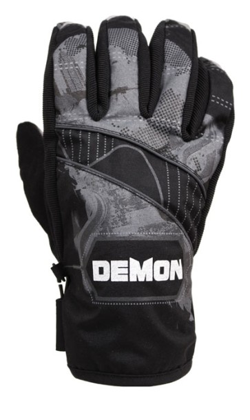 Sinner Canmore ski gloves black 6K
