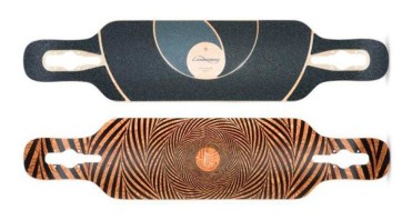 Loaded TanTien Abstract 39" deck only longboard