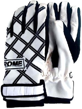 Rome Reign snowboard gloves black-white