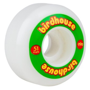Birdhouse logo roues de skate 51 mm rasta