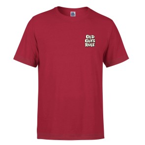 Old Guys Rule Been around the block II T-shirt cardinal red