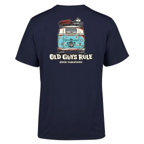 Old Guys Rule Good Vibrations III T-shirt navy