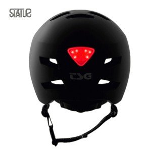 TSG Stratus LED bike/skate helmet satin black